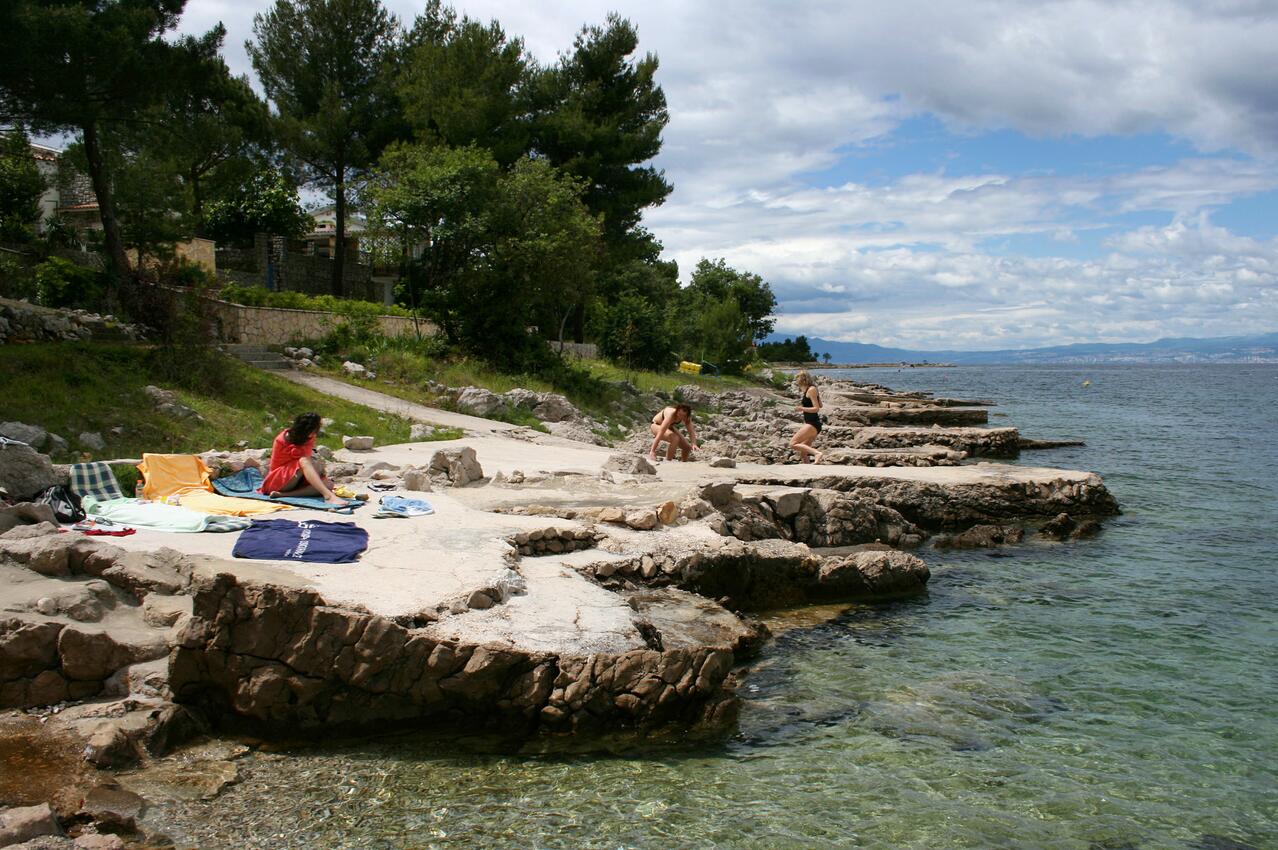 Nächster Strand - Ferienwohnungen am Meer Vantacici, Krk