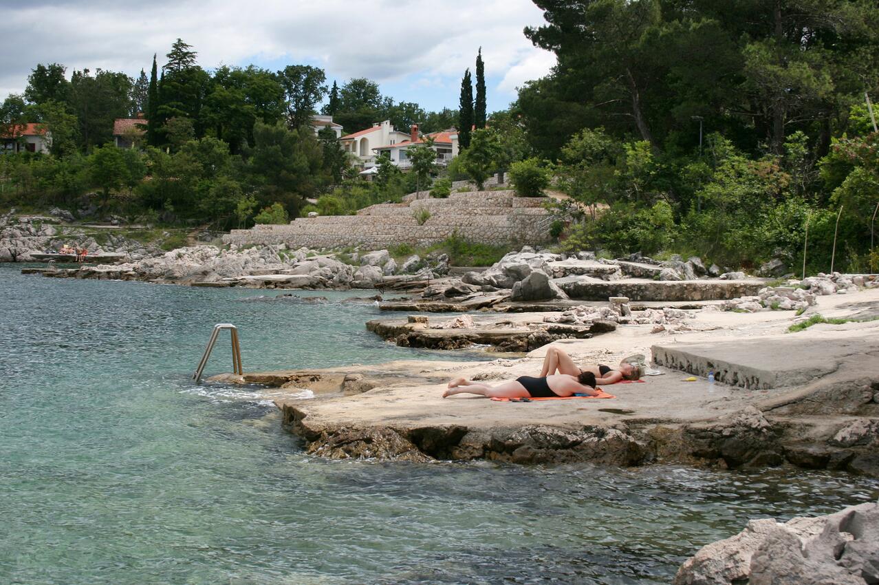 Nächster Strand - Ferienwohnungen am Meer Vantacici, Krk