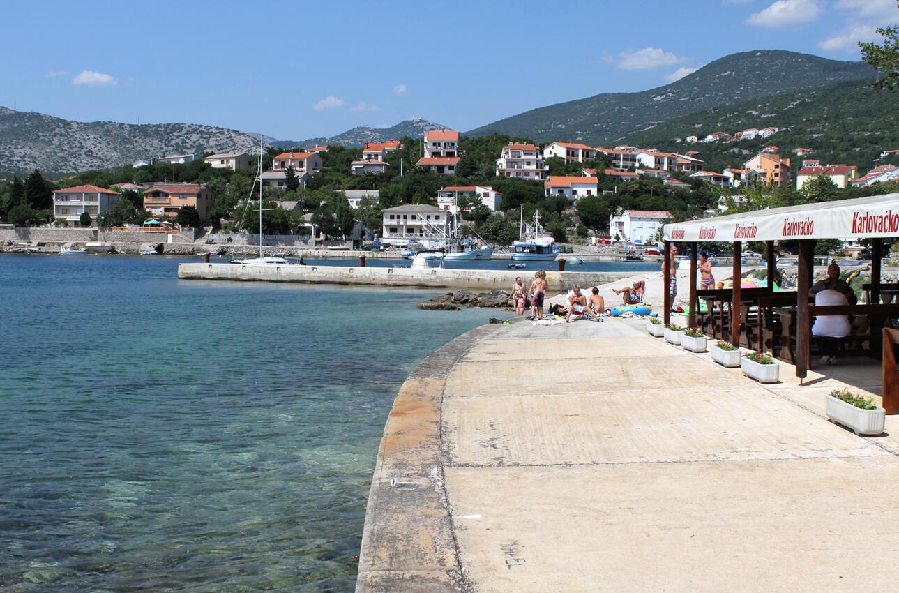 Nearest beach - Apartments and rooms with parking space Klenovica, Novi Vinodolski