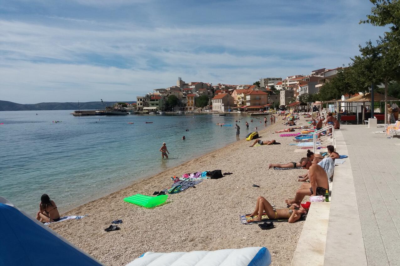 Playa más cercana - Apartamentos junto al mar Igrane, Makarska