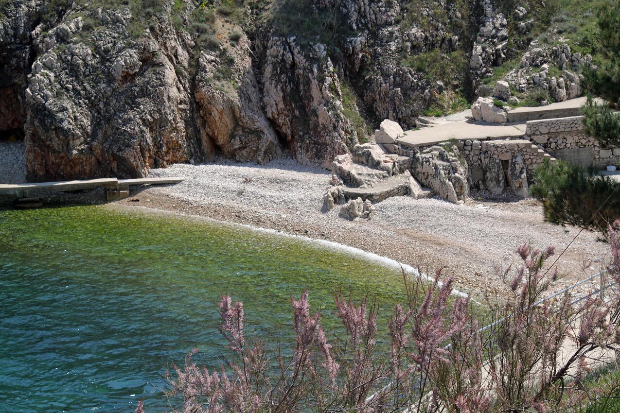 La spiaggia più vicina - Appartamenti e camere con parcheggio Verbenico - Vrbnik, Veglia - Krk
