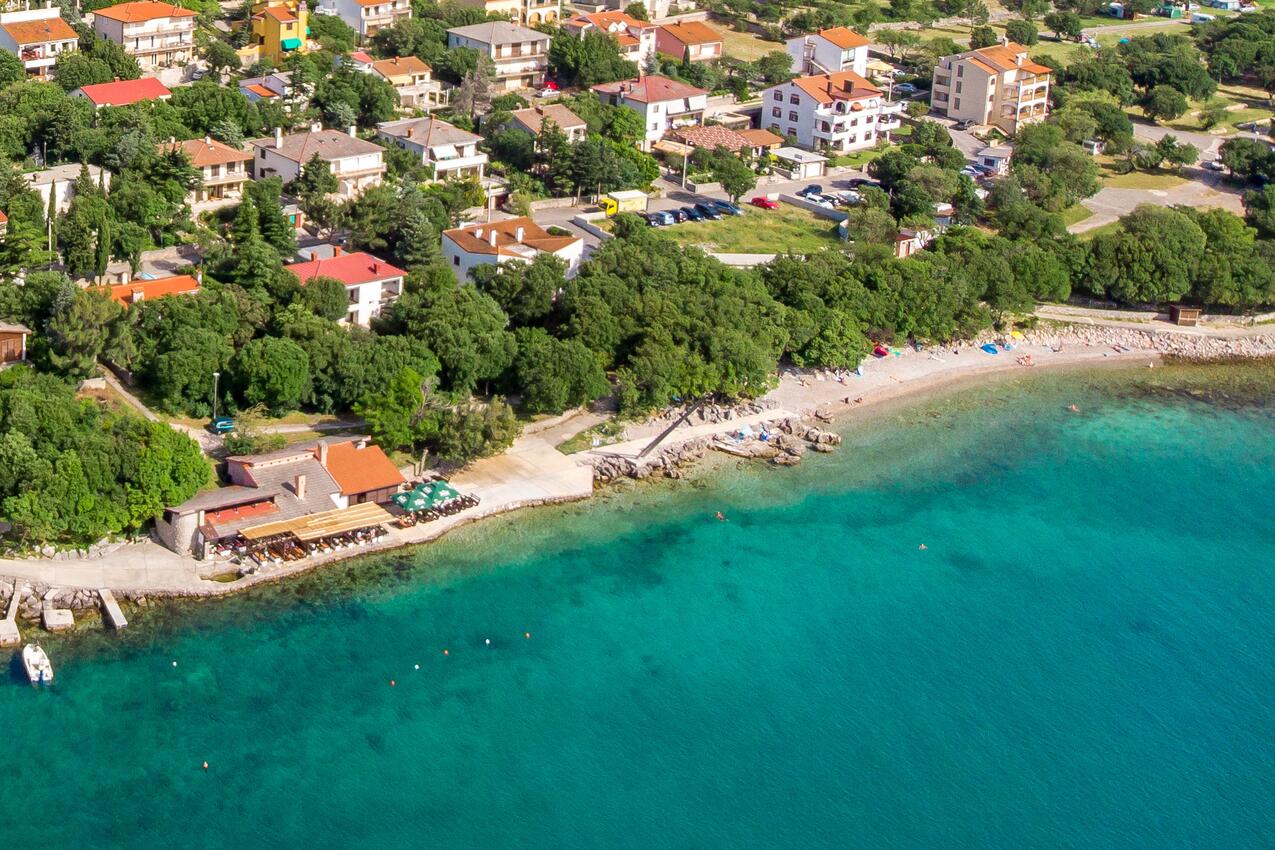 Nächster Strand - Ferienwohnungen mit Parkplatz Klenovica, Novi Vinodolski