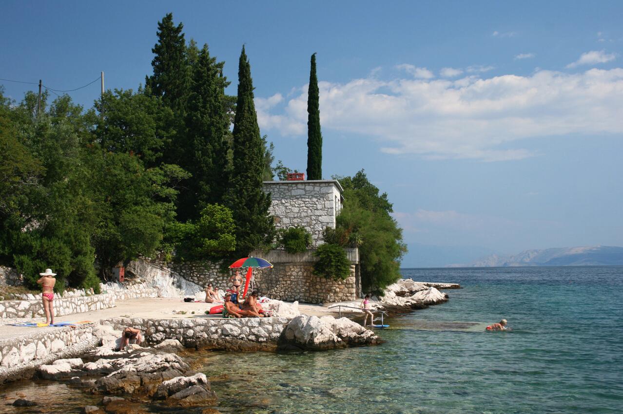 Nearest beach - Apartments with swimming pools Dramalj, Crikvenica
