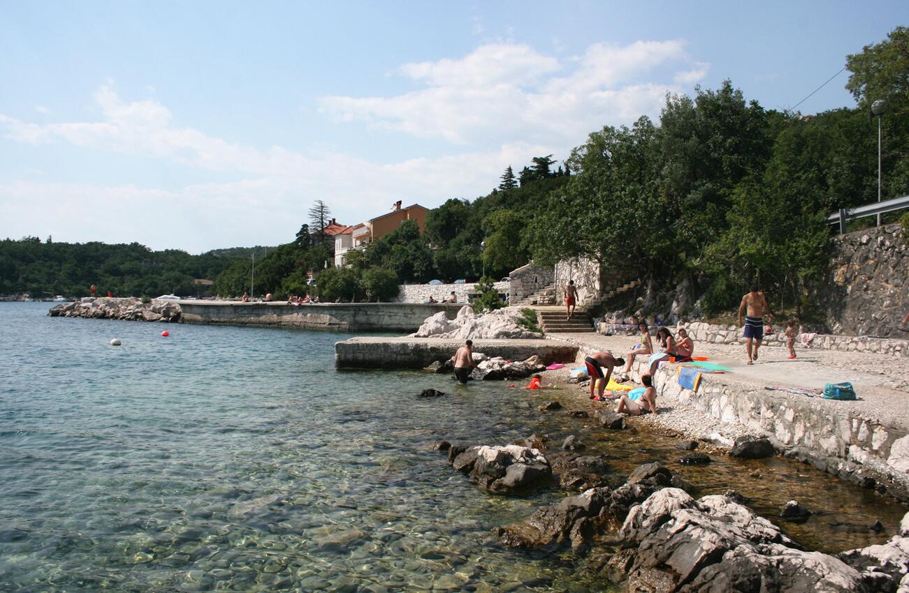 Nearest beach - Apartments with swimming pools Dramalj, Crikvenica