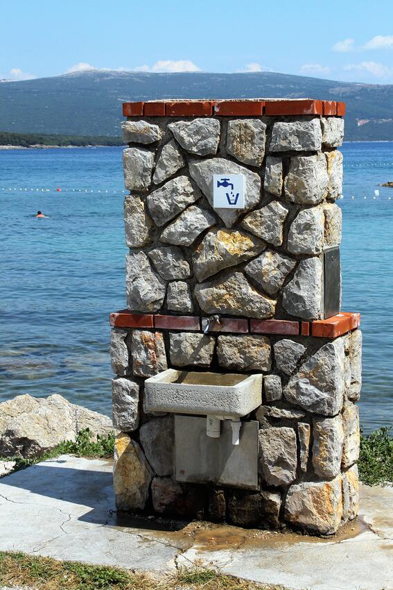 La spiaggia più vicina - Appartamenti con parcheggio Veglia - Krk
