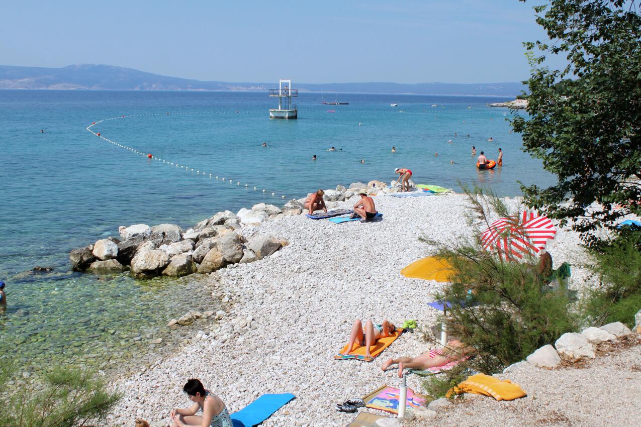 Nearest beach - Apartments with WiFi Novi Vinodolski