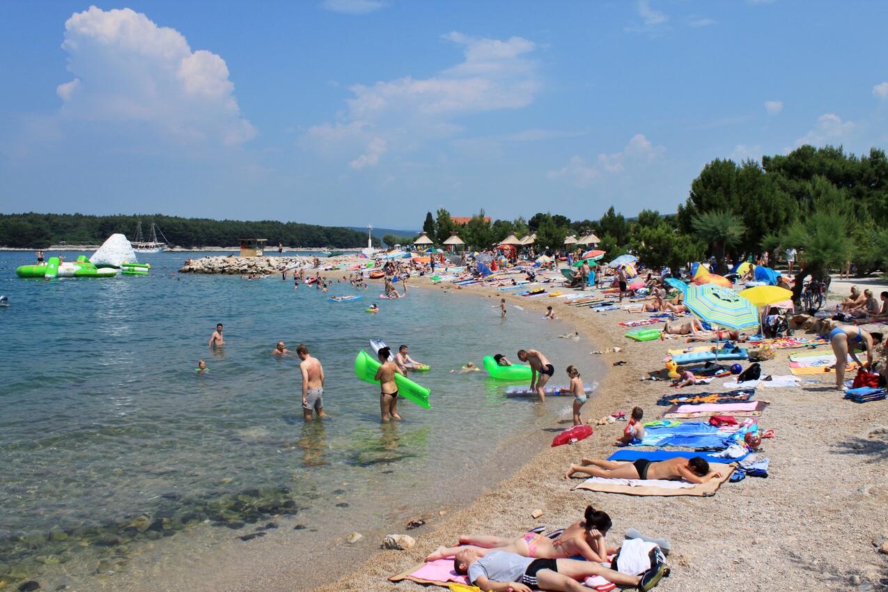 La spiaggia più vicina - Appartamenti accanto al mare Ponte - Punat, Veglia - Krk