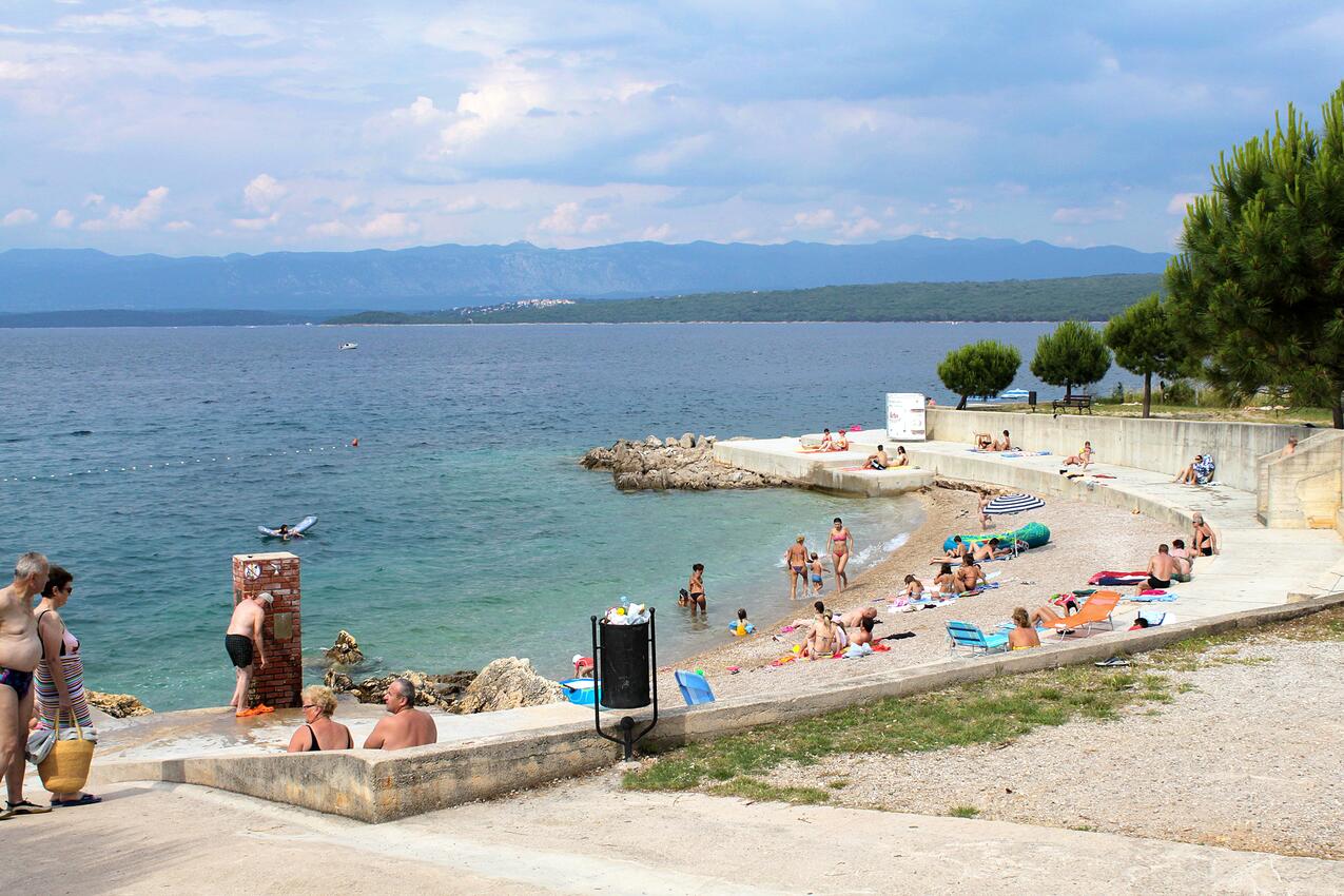 Nearest beach - Apartments by the sea Porat, Krk