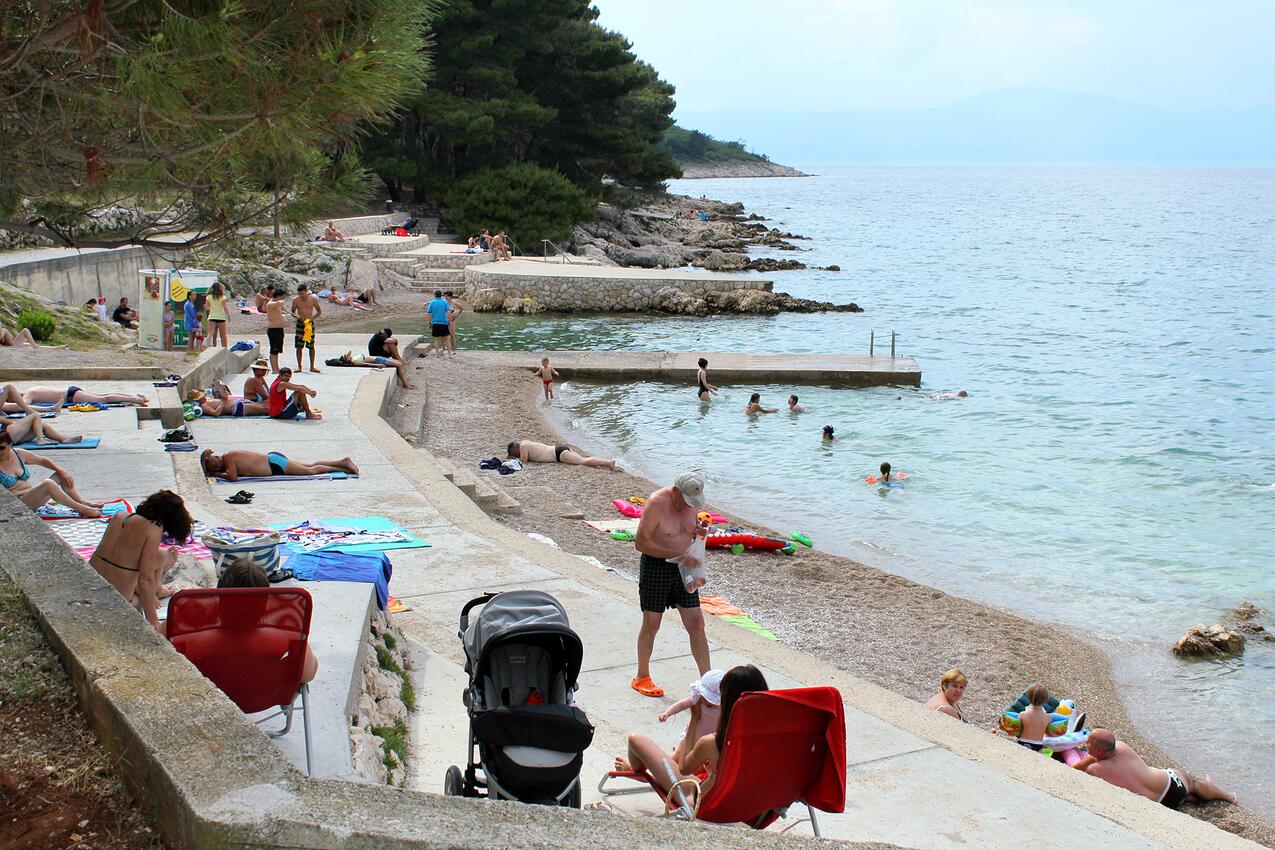 Nearest beach - Apartments by the sea Porat, Krk