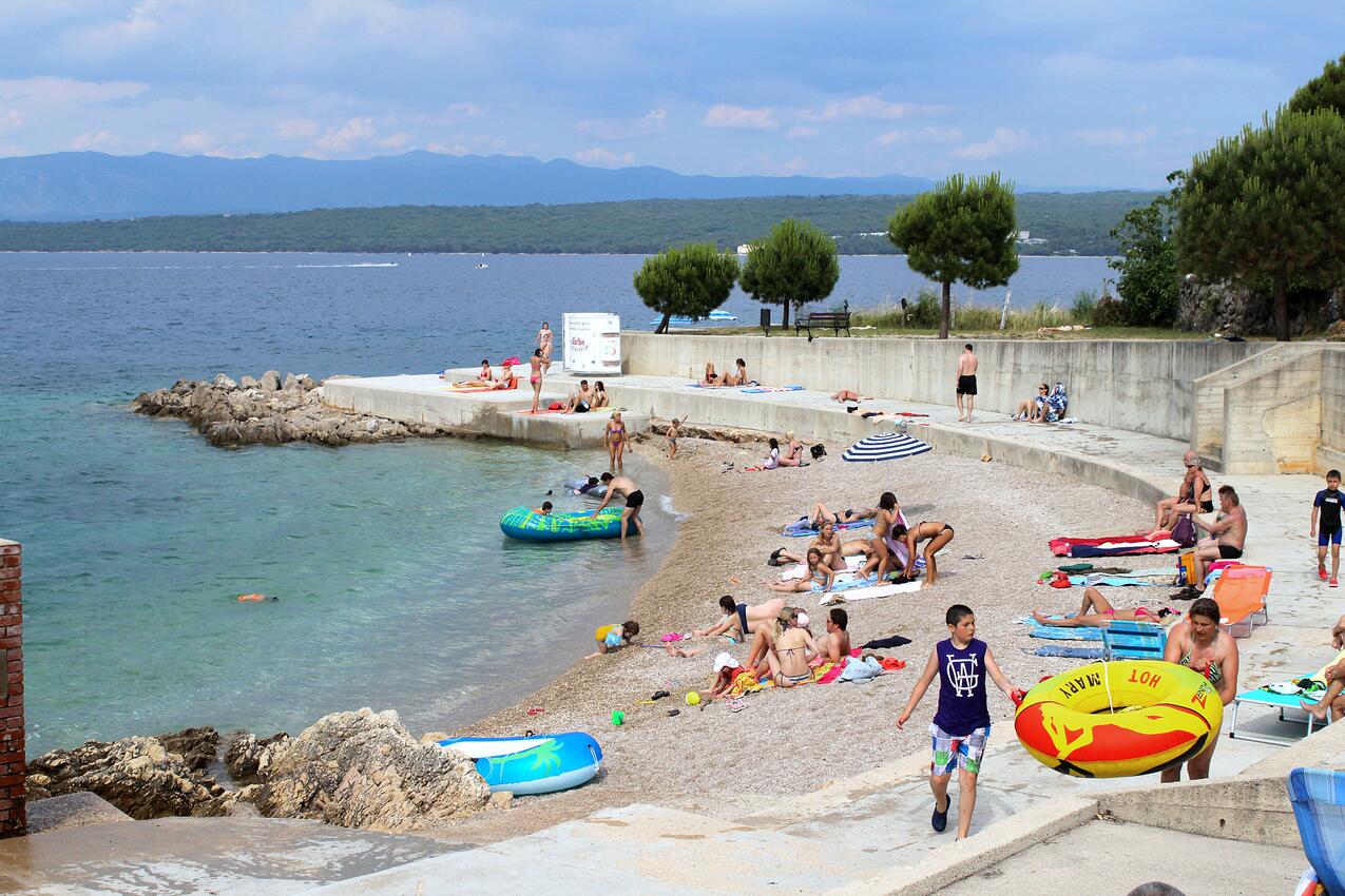 Nearest beach - Apartments by the sea Porat, Krk