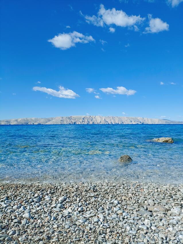 Najbliža plaža - Apartmani s parkingom Senj