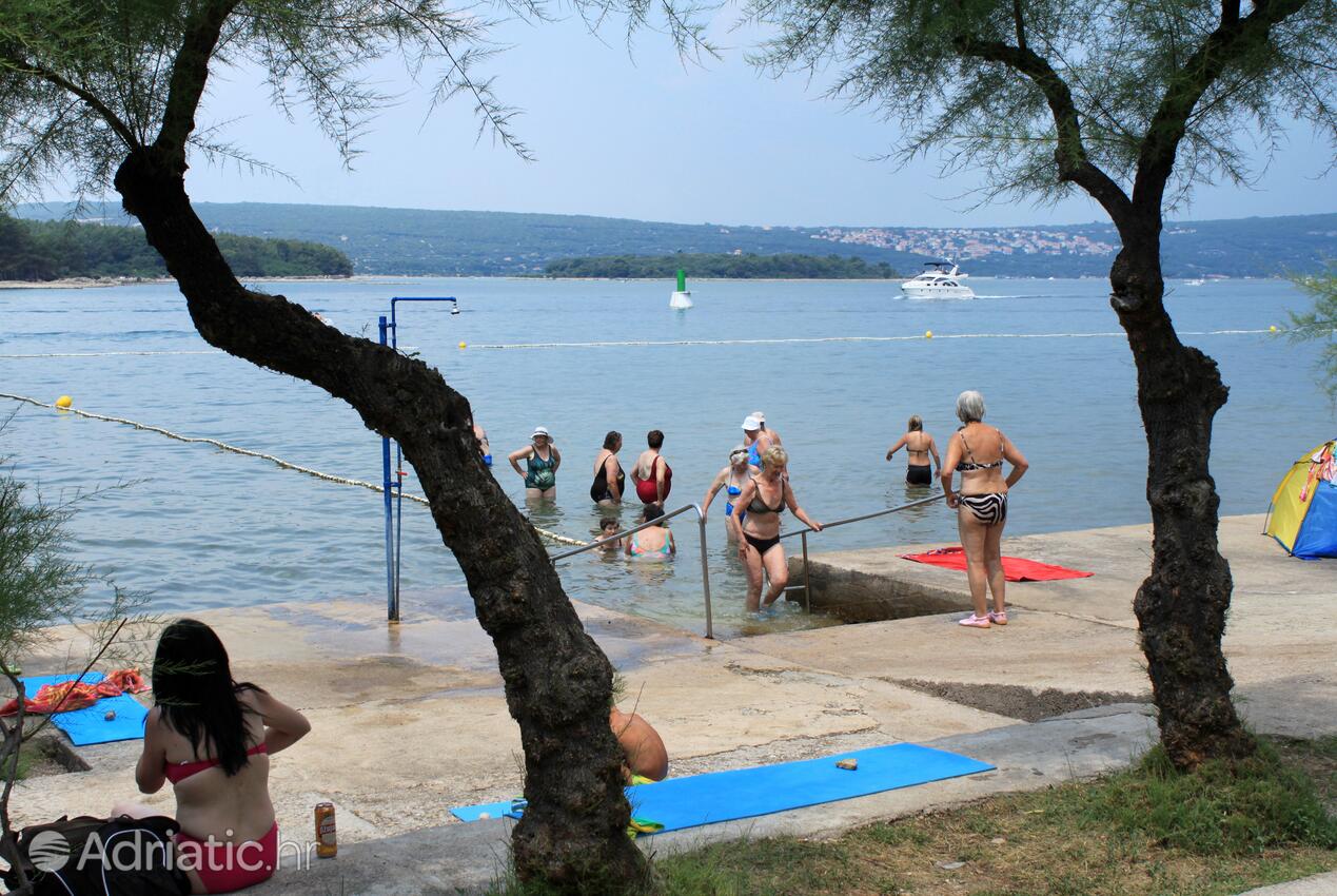 La spiaggia più vicina - Appartamenti con piscina Ponte - Punat, Veglia - Krk