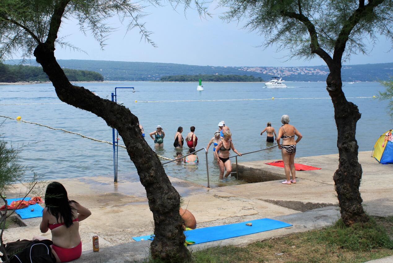 La spiaggia più vicina - Appartamenti accanto al mare Ponte - Punat, Veglia - Krk