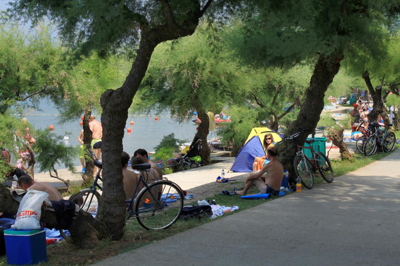 La spiaggia più vicina - Appartamenti accanto al mare Ponte - Punat, Veglia - Krk