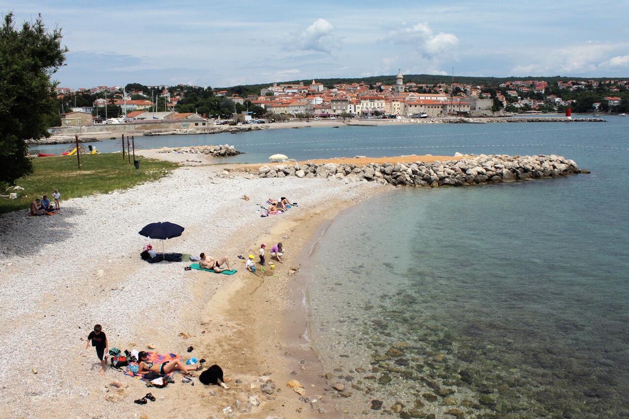 Najbliższa plaża - Apartamenty nad morzem Krk