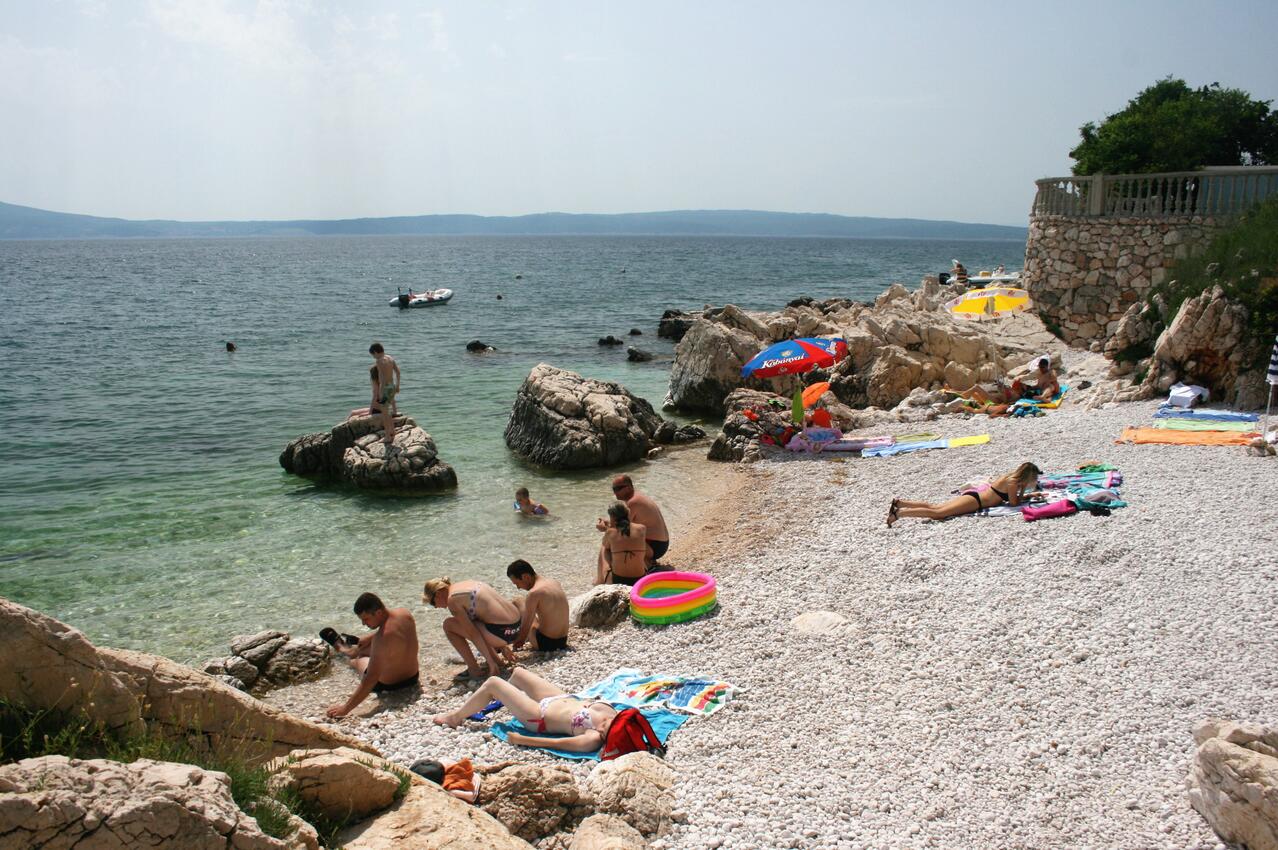 Nearest beach - Apartments with WiFi Novi Vinodolski