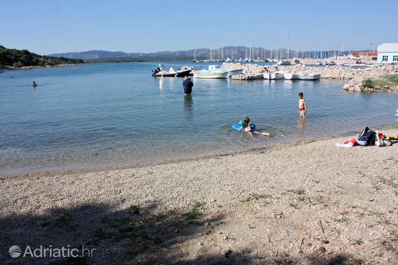 La spiaggia più vicina - Appartamenti accanto al mare Betina, Morter - Murter