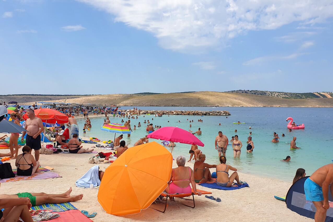 La spiaggia più vicina - Appartamenti accanto al mare Jadranovo, Cirquenizza - Crikvenica