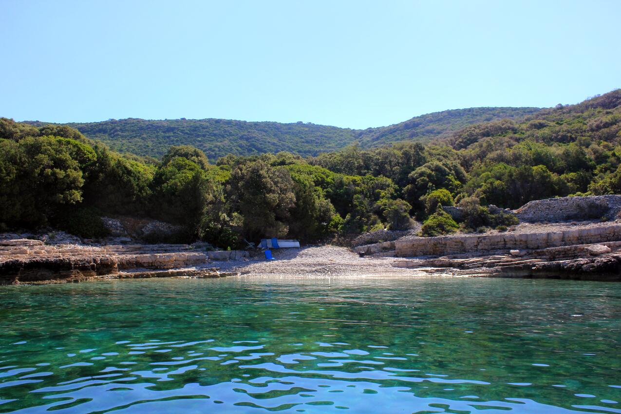 La spiaggia più vicina - Casa dei pescatori accanto al mare Baia Vinodarska, Lussino - Lošinj