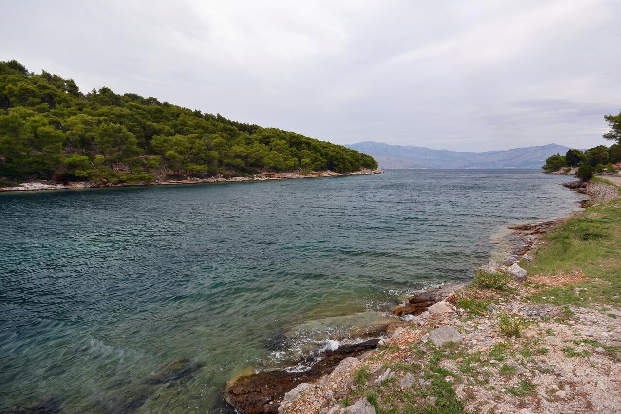 Nächster Strand - Haus mit Pool für Familien Skrip, Brac