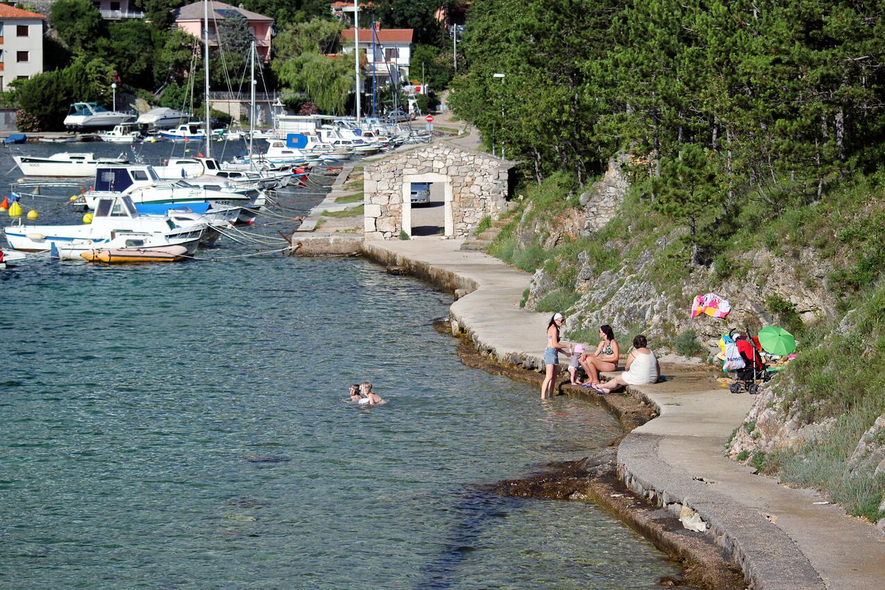 La spiaggia più vicina - Appartamenti con piscina Jadranovo, Cirquenizza - Crikvenica