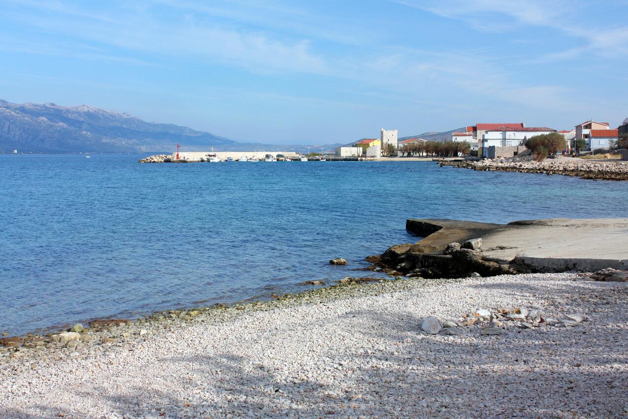 Nächster Strand - Ferienwohnungen am Meer Razanac, Zadar
