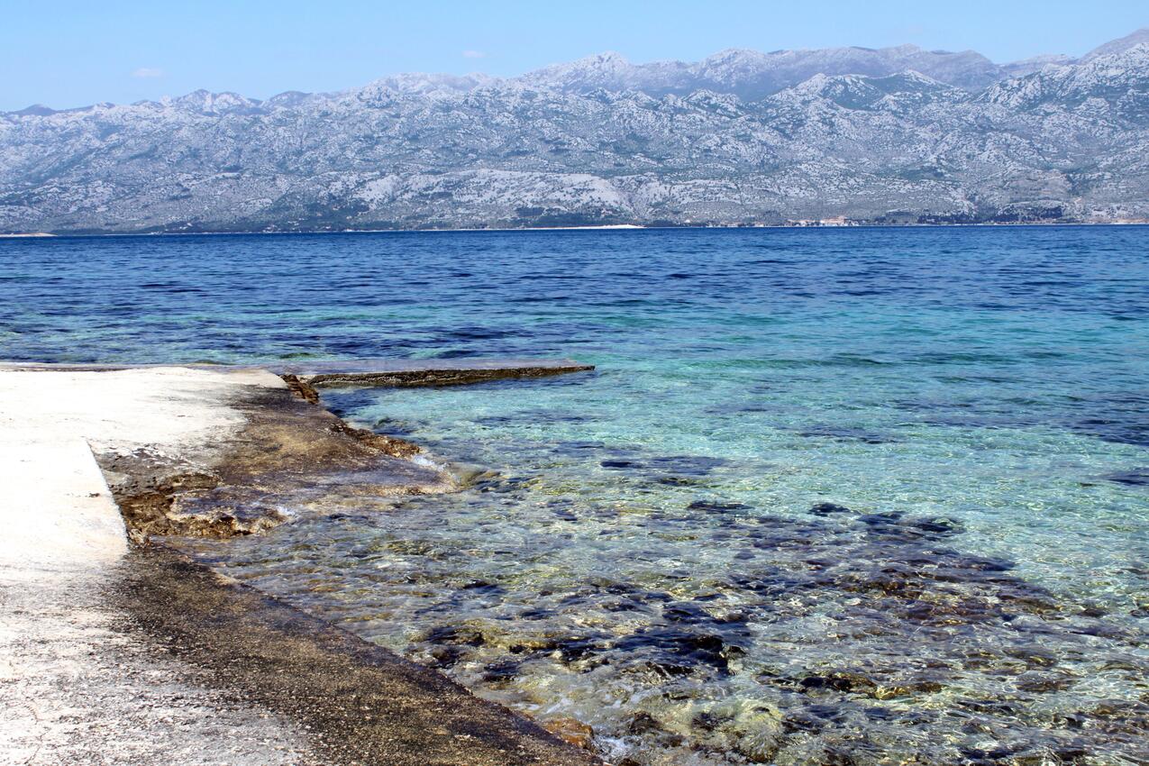 Nächster Strand - Ferienwohnungen am Meer Razanac, Zadar
