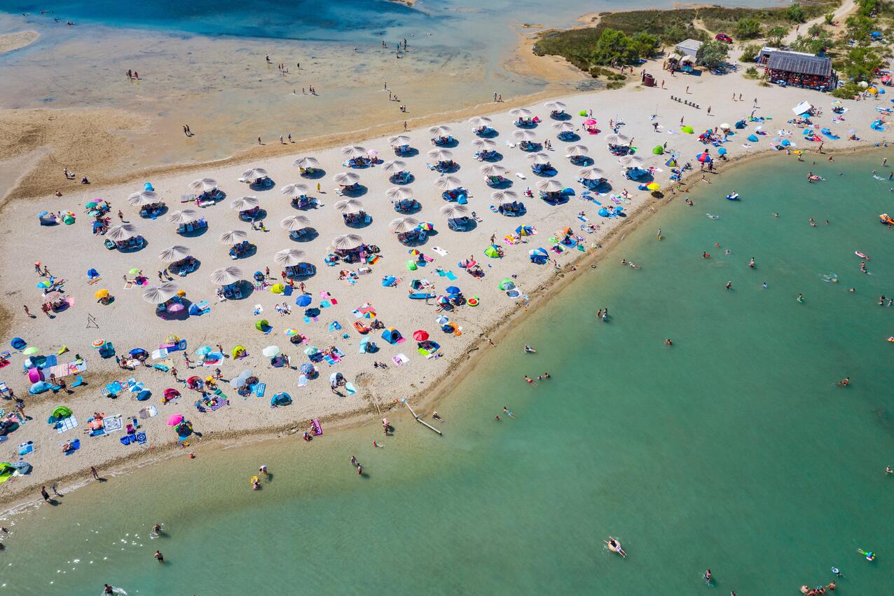 Nächster Strand - Ferienwohnungen mit Parkplatz Nin, Zadar