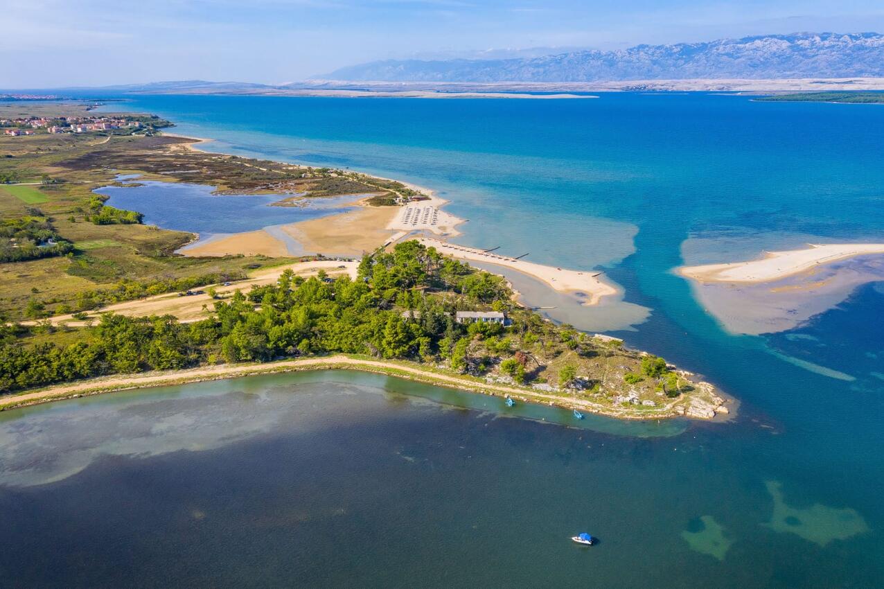 Nächster Strand - Ferienwohnungen mit Parkplatz Nin, Zadar