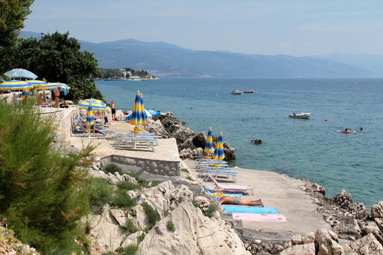 Nearest beach - Rooms by the sea Novi Vinodolski