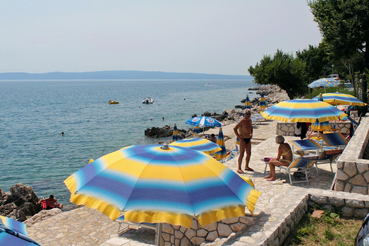 Nearest beach - Rooms by the sea Novi Vinodolski