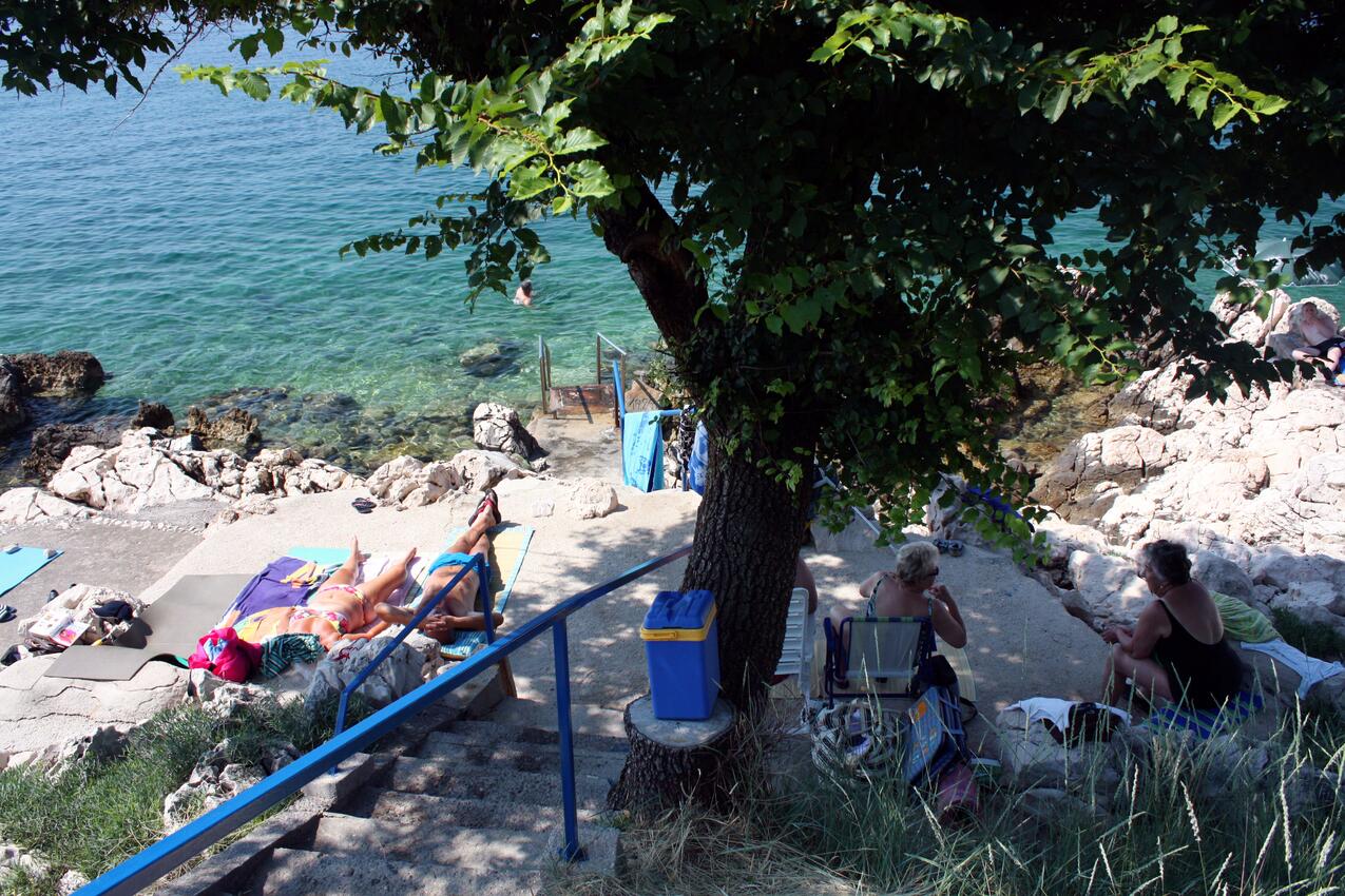 Nearest beach - Rooms by the sea Novi Vinodolski