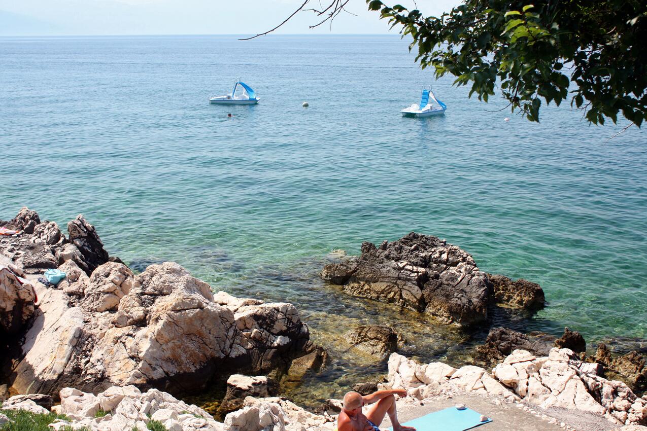Nearest beach - Rooms by the sea Novi Vinodolski