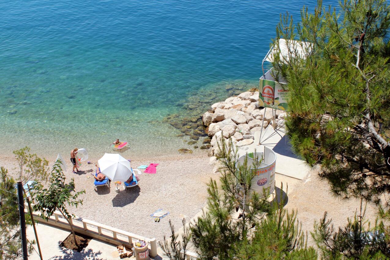 Nearest beach - Apartments by the sea Podgora, Makarska