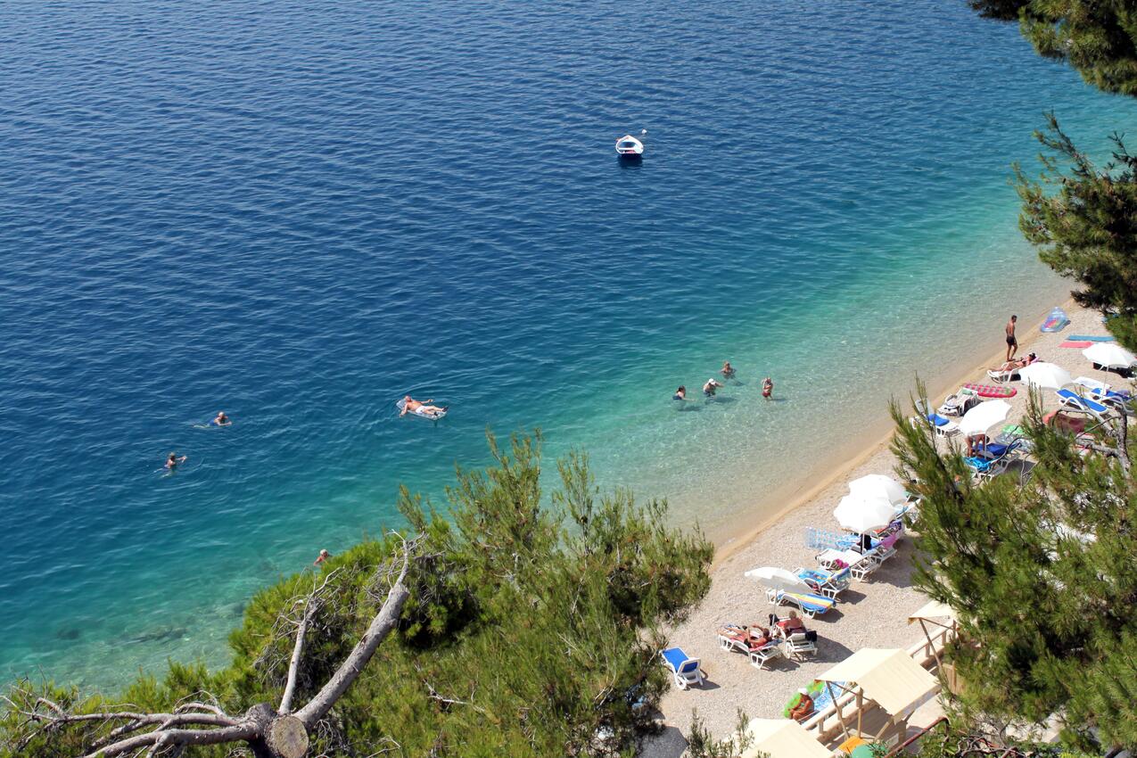 Nearest beach - Apartments by the sea Podgora, Makarska