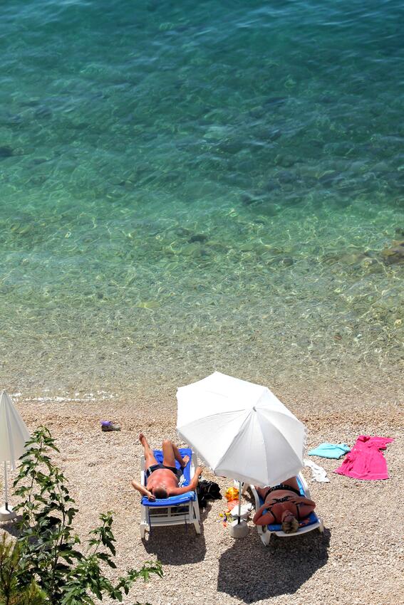 Nearest beach - Apartments by the sea Podgora, Makarska