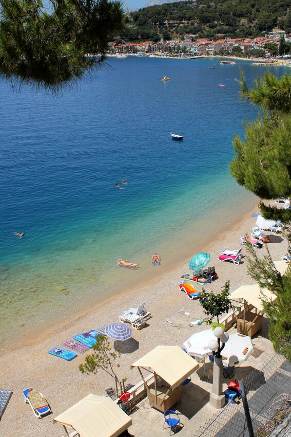 Nearest beach - Apartments by the sea Podgora, Makarska