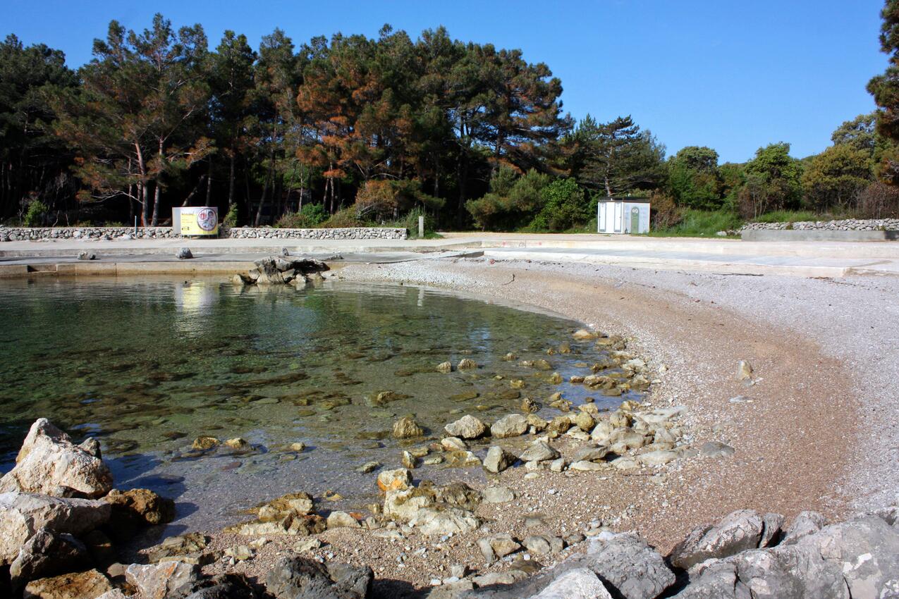 La spiaggia più vicina - Appartamenti con parcheggio Veglia - Krk