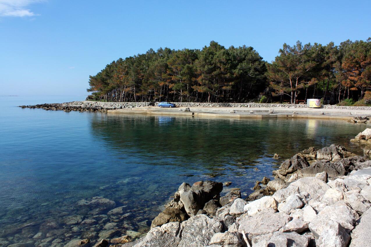 La spiaggia più vicina - Appartamenti con parcheggio Veglia - Krk