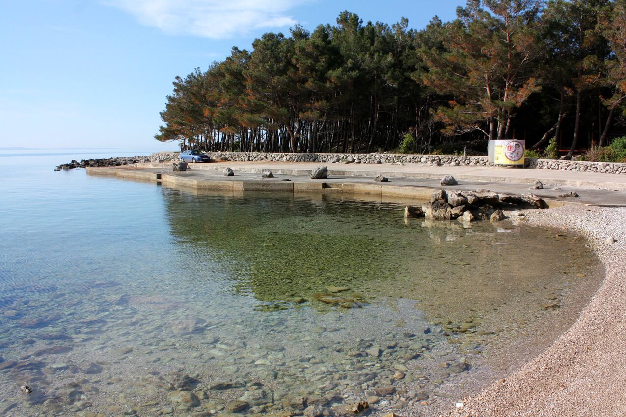 La spiaggia più vicina - Appartamenti con parcheggio Veglia - Krk