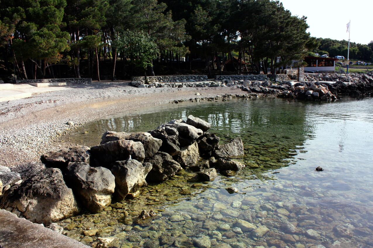 La spiaggia più vicina - Appartamenti con parcheggio Veglia - Krk