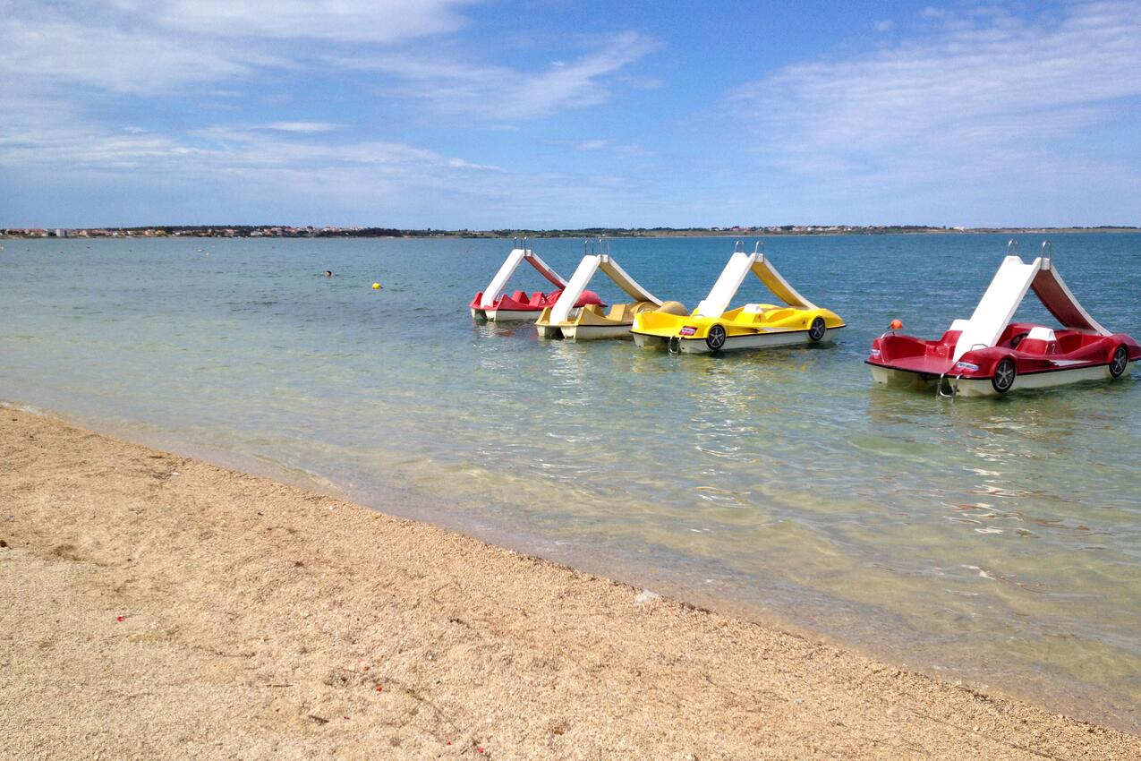 Legközelebbi strand - Apartmanok parkolóhellyel Vrsi, Zadar
