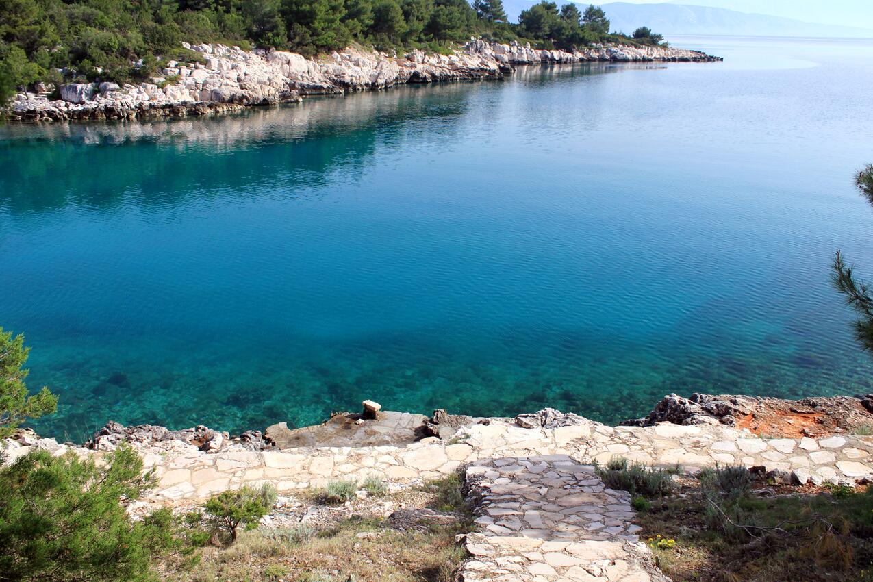 Nächster Strand - Ferienwohnungen am Meer Mudri Dolac, Hvar