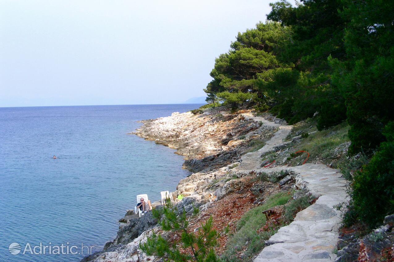 Nearest beach - Apartments with a parking space Mudri Dolac, Hvar