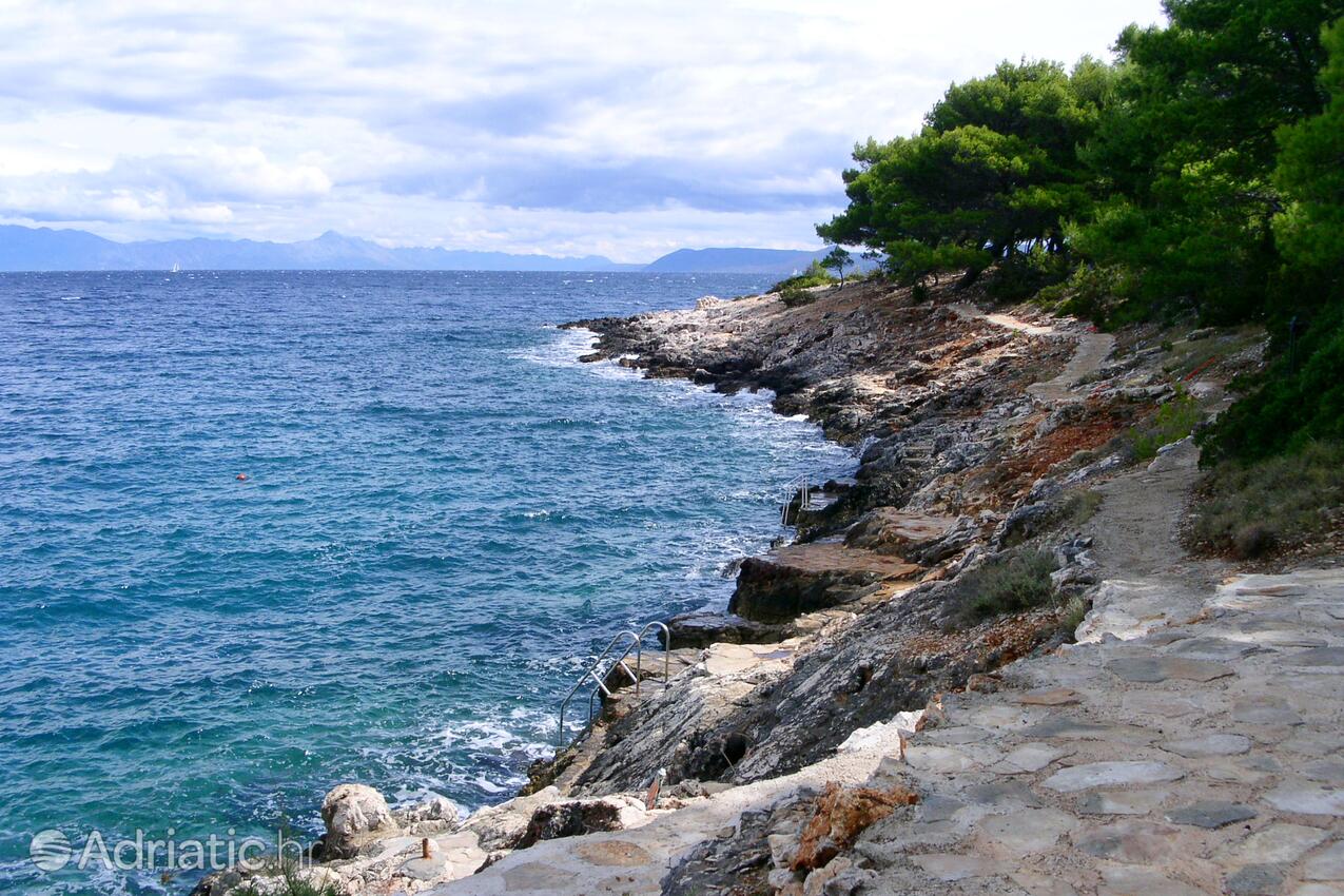 Nearest beach - Apartments with a parking space Mudri Dolac, Hvar