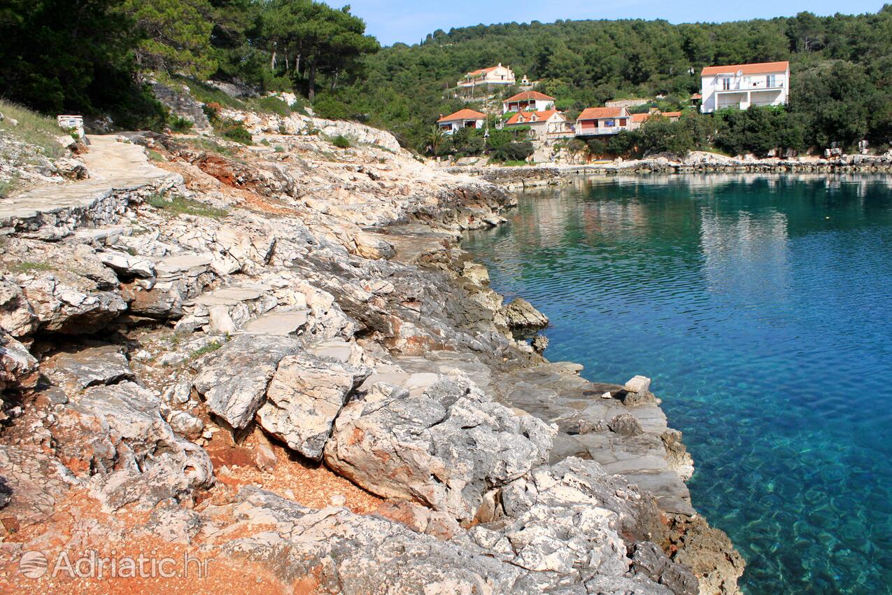 Nearest beach - Apartments with a parking space Mudri Dolac, Hvar