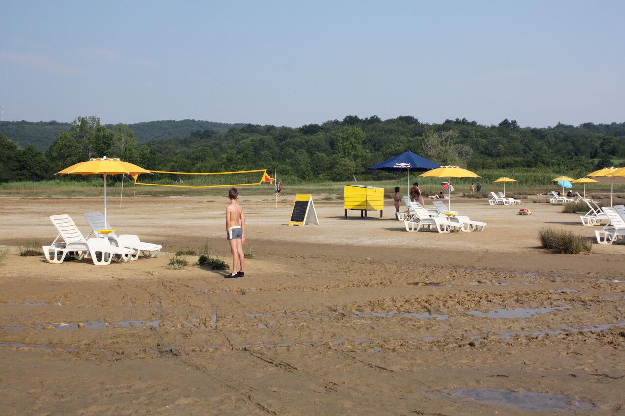 Nächster Strand - Ferienwohnungen am Meer Soline, Krk