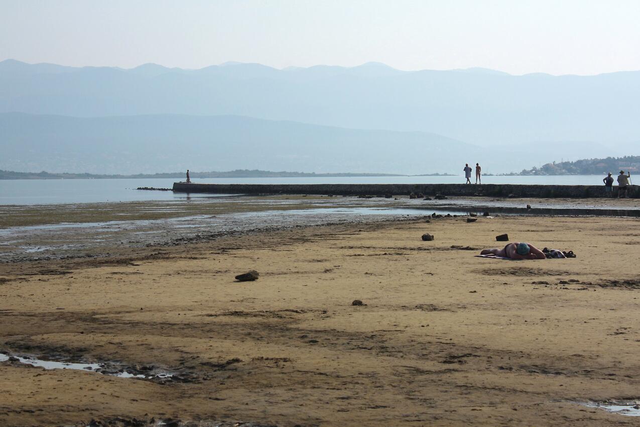 Nächster Strand - Ferienwohnungen am Meer Soline, Krk