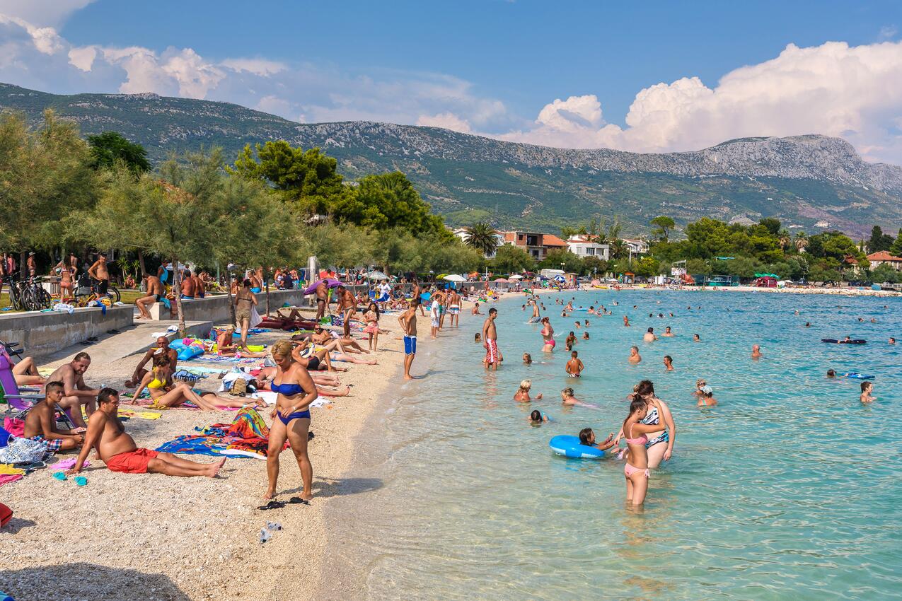 La spiaggia più vicina - Casa con piscina per famiglia Radosic, Morlacca - Zagora