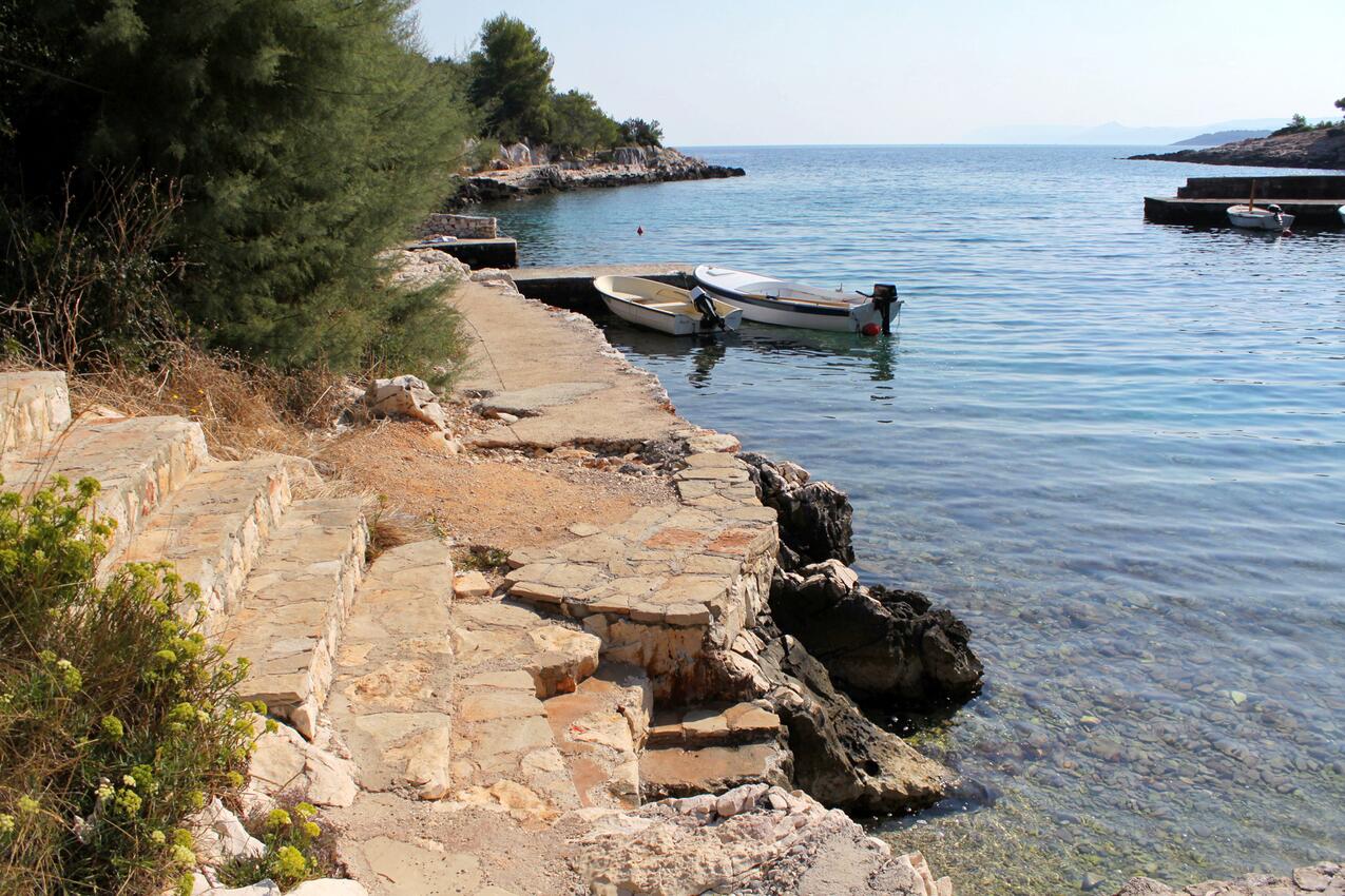 Nejbližší pláž - Apartmány u moře Mudri Dolac, Hvar